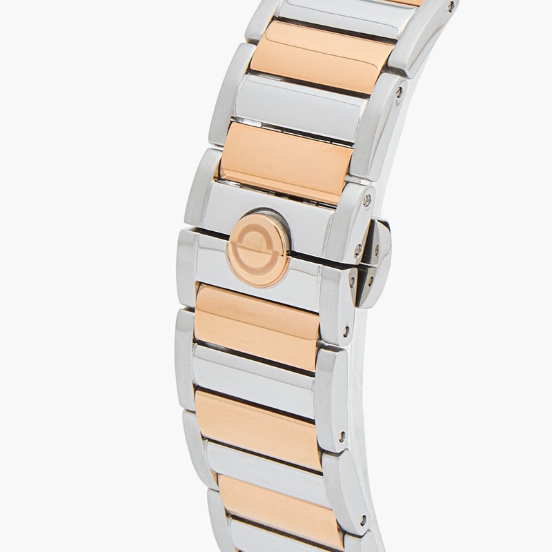 OMAX ساعة أوماكس ماستربيس للرجال باللونين الفضي والذهبي الوردي - Image 5